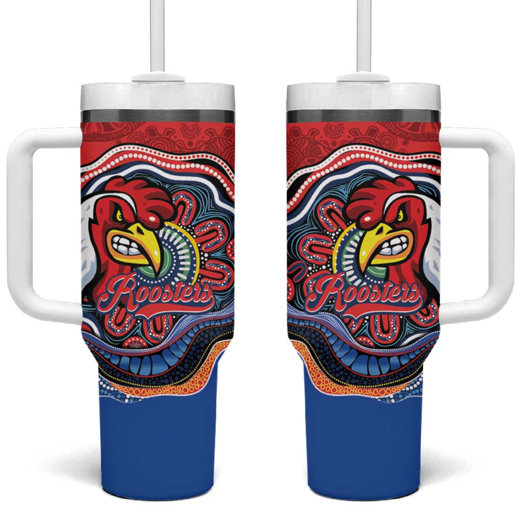 Custom Roosters Honouring First Nations Tumbler With Handle NAIDOC 2026 Deadly 50 Years