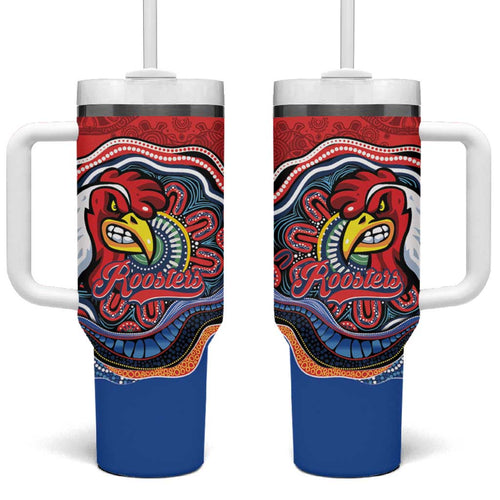 Custom Roosters Honouring First Nations Tumbler With Handle NAIDOC 2026 Deadly 50 Years