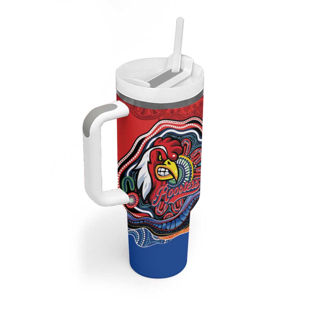Custom Roosters Honouring First Nations Tumbler With Handle NAIDOC 2026 Deadly 50 Years