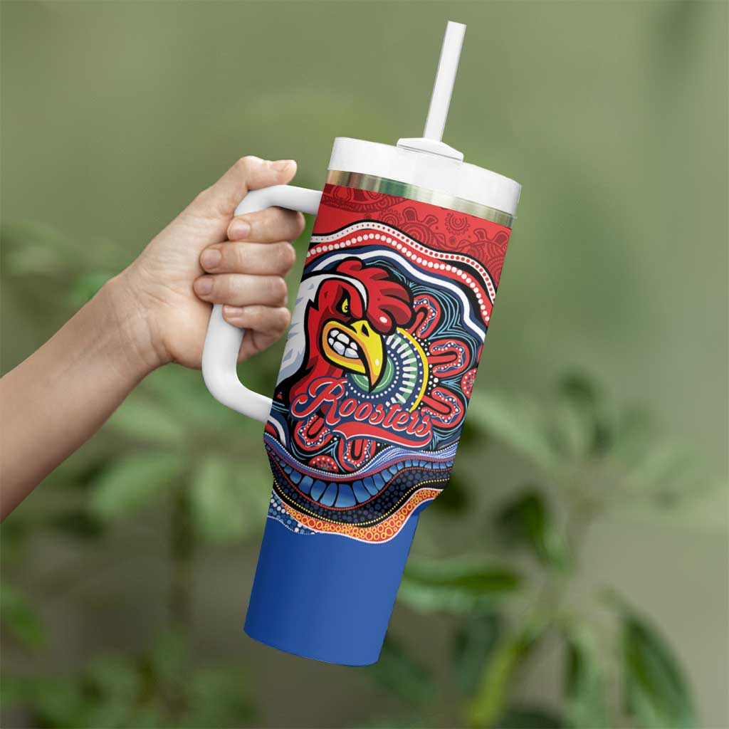 Custom Roosters Honouring First Nations Tumbler With Handle NAIDOC 2026 Deadly 50 Years