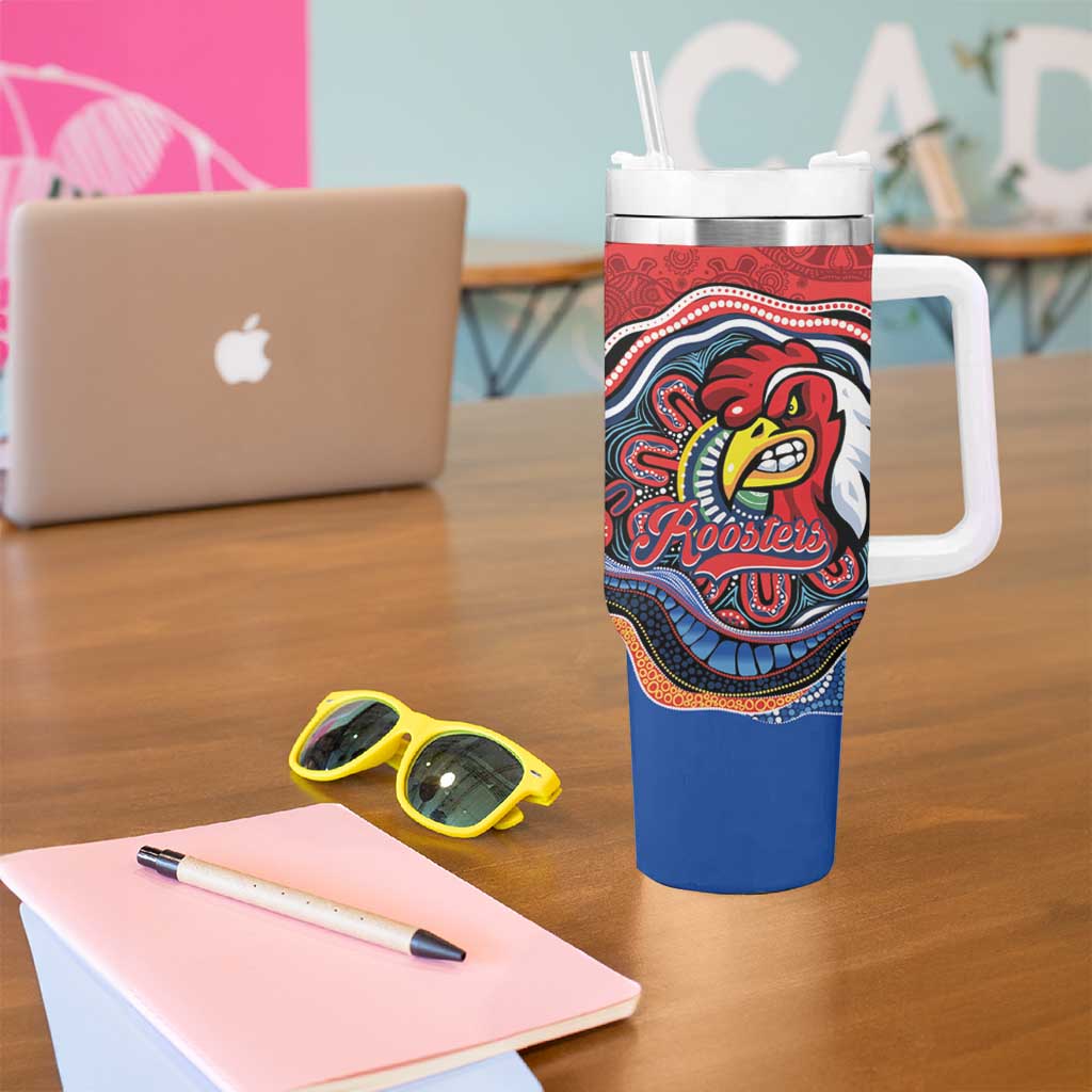 Custom Roosters Honouring First Nations Tumbler With Handle NAIDOC 2026 Deadly 50 Years