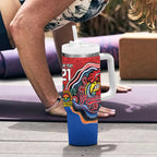 Custom Roosters Honouring First Nations Tumbler With Handle NAIDOC 2026 Deadly 50 Years