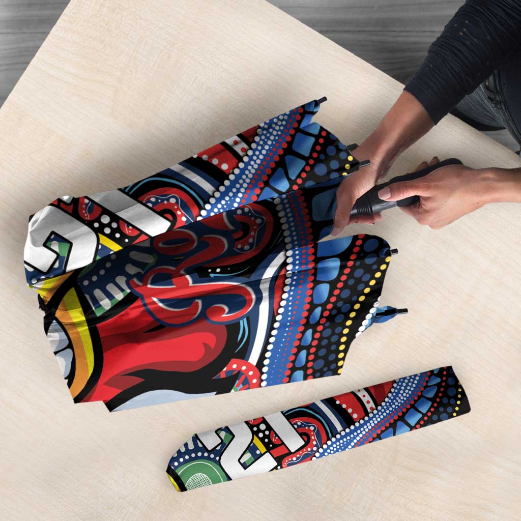 Custom Roosters Honouring First Nations Umbrella NAIDOC 2026 Deadly 50 Years
