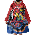 Custom Roosters Honouring First Nations Wearable Blanket Hoodie NAIDOC 2026 Deadly 50 Years