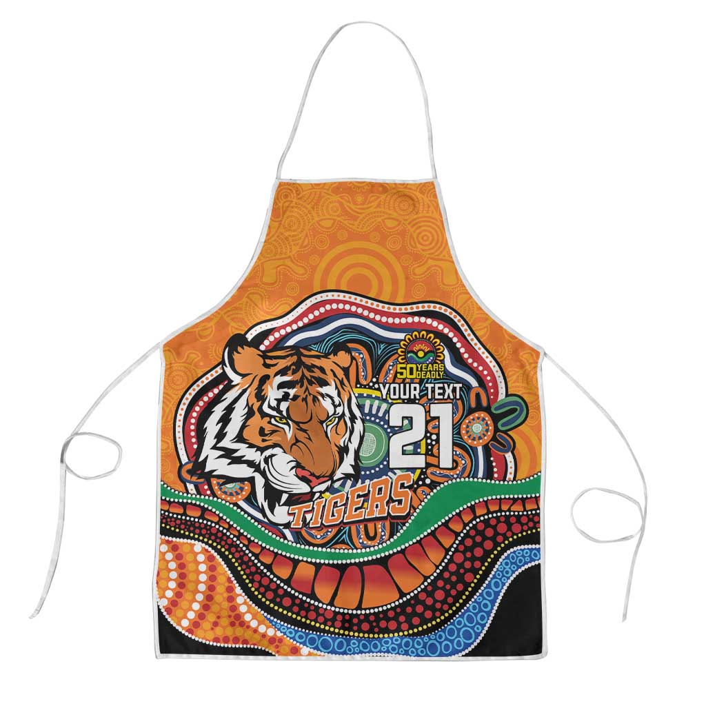 Custom Tigers Honouring First Nations Apron NAIDOC 2026 Deadly 50 Years