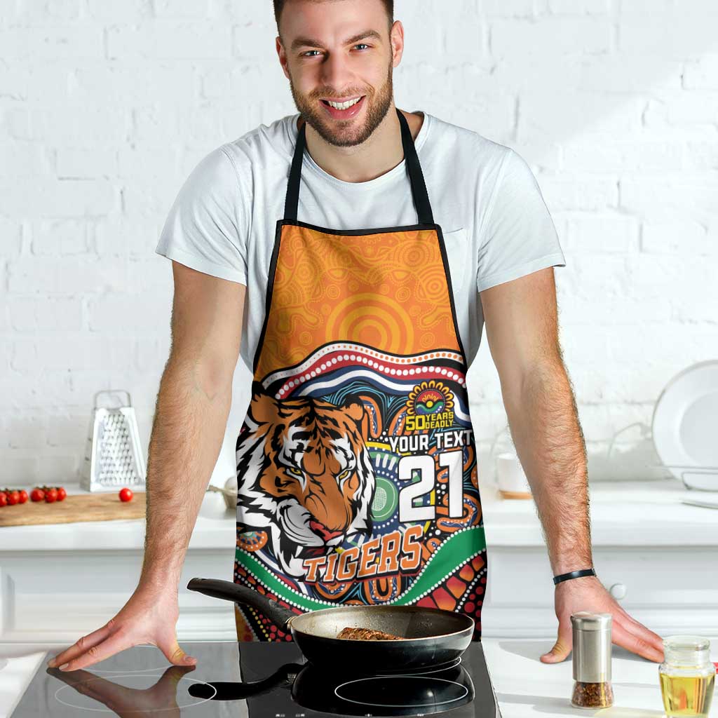 Custom Tigers Honouring First Nations Apron NAIDOC 2026 Deadly 50 Years