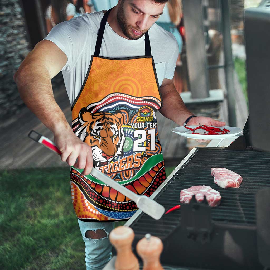 Custom Tigers Honouring First Nations Apron NAIDOC 2026 Deadly 50 Years