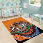Custom Tigers Honouring First Nations Area Rug NAIDOC 2026 Deadly 50 Years