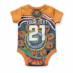 Custom Tigers Honouring First Nations Baby Onesie NAIDOC 2026 Deadly 50 Years