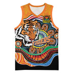 Custom Tigers Honouring First Nations Basketball Jersey NAIDOC 2026 Deadly 50 Years