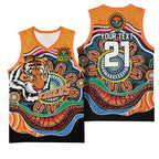 Custom Tigers Honouring First Nations Basketball Jersey NAIDOC 2026 Deadly 50 Years