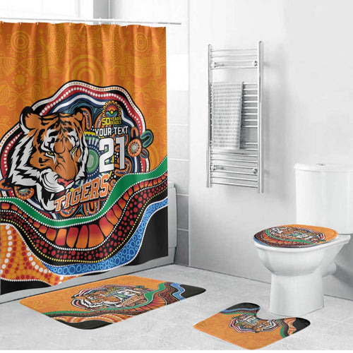 Custom Tigers Honouring First Nations Bathroom Set NAIDOC 2026 Deadly 50 Years