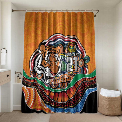 Custom Tigers Honouring First Nations Bathroom Set NAIDOC 2026 Deadly 50 Years