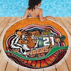 Custom Tigers Honouring First Nations Beach Blanket NAIDOC 2026 Deadly 50 Years