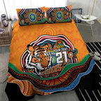 Custom Tigers Honouring First Nations Bedding Set NAIDOC 2026 Deadly 50 Years