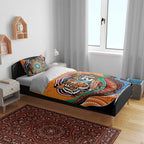 Custom Tigers Honouring First Nations Bedding Set NAIDOC 2026 Deadly 50 Years