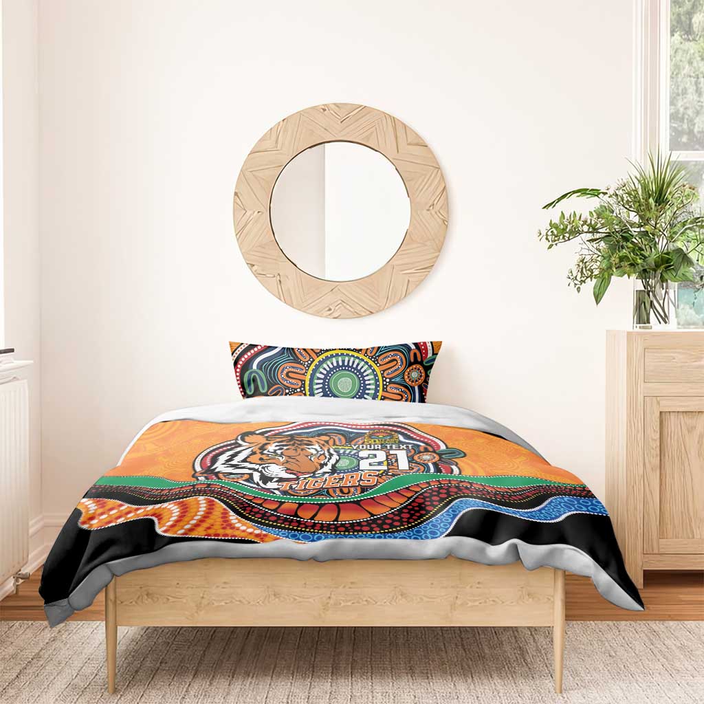 Custom Tigers Honouring First Nations Bedding Set NAIDOC 2026 Deadly 50 Years