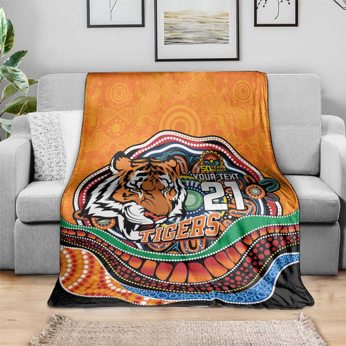 Custom Tigers Honouring First Nations Blanket NAIDOC 2026 Deadly 50 Years
