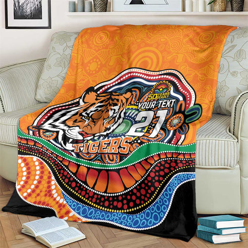 Custom Tigers Honouring First Nations Blanket NAIDOC 2026 Deadly 50 Years