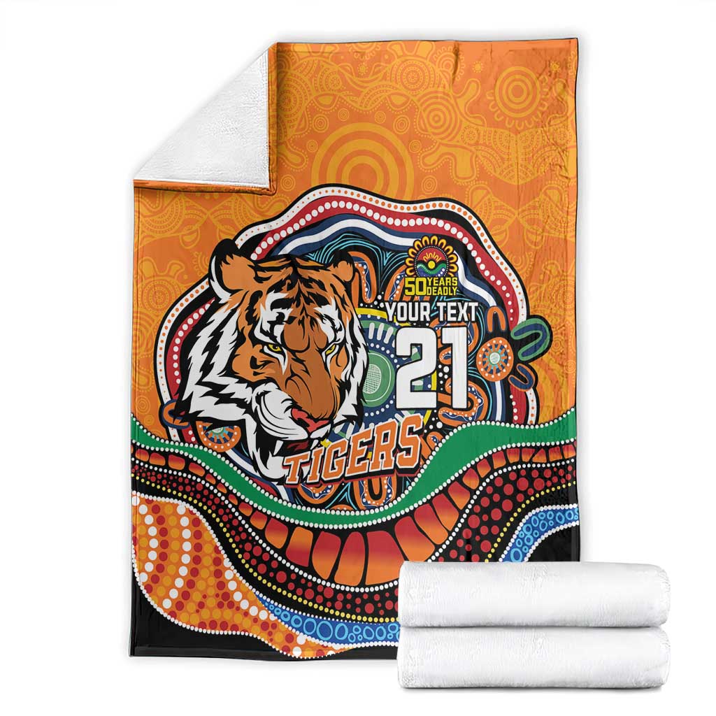 Custom Tigers Honouring First Nations Blanket NAIDOC 2026 Deadly 50 Years