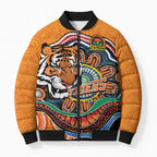Custom Tigers Honouring First Nations Bomber Puffer Jacket NAIDOC 2026 Deadly 50 Years