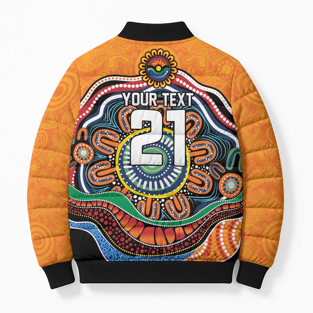 Custom Tigers Honouring First Nations Bomber Puffer Jacket NAIDOC 2026 Deadly 50 Years