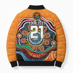 Custom Tigers Honouring First Nations Bomber Puffer Jacket NAIDOC 2026 Deadly 50 Years