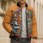 Custom Tigers Honouring First Nations Bomber Puffer Jacket NAIDOC 2026 Deadly 50 Years