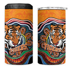 Custom Tigers Honouring First Nations 4 in 1 Can Cooler Tumbler NAIDOC 2026 Deadly 50 Years
