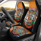 Custom Tigers Honouring First Nations Car Seat Cover NAIDOC 2026 Deadly 50 Years