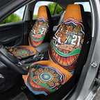 Custom Tigers Honouring First Nations Car Seat Cover NAIDOC 2026 Deadly 50 Years