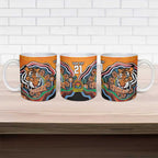 Custom Tigers Honouring First Nations Ceramic Mug NAIDOC 2026 Deadly 50 Years
