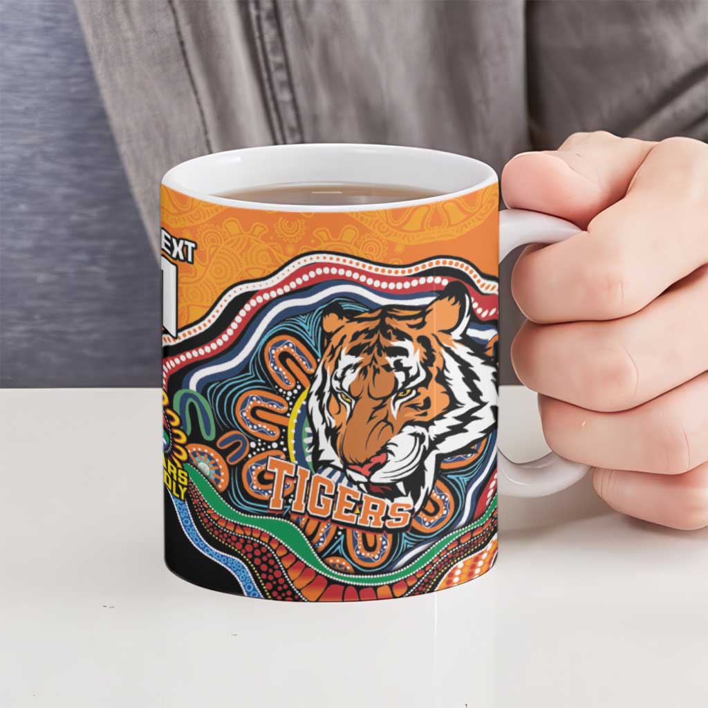 Custom Tigers Honouring First Nations Ceramic Mug NAIDOC 2026 Deadly 50 Years