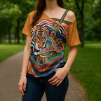 Custom Tigers Honouring First Nations Cross Shoulder Shirt NAIDOC 2026 Deadly 50 Years