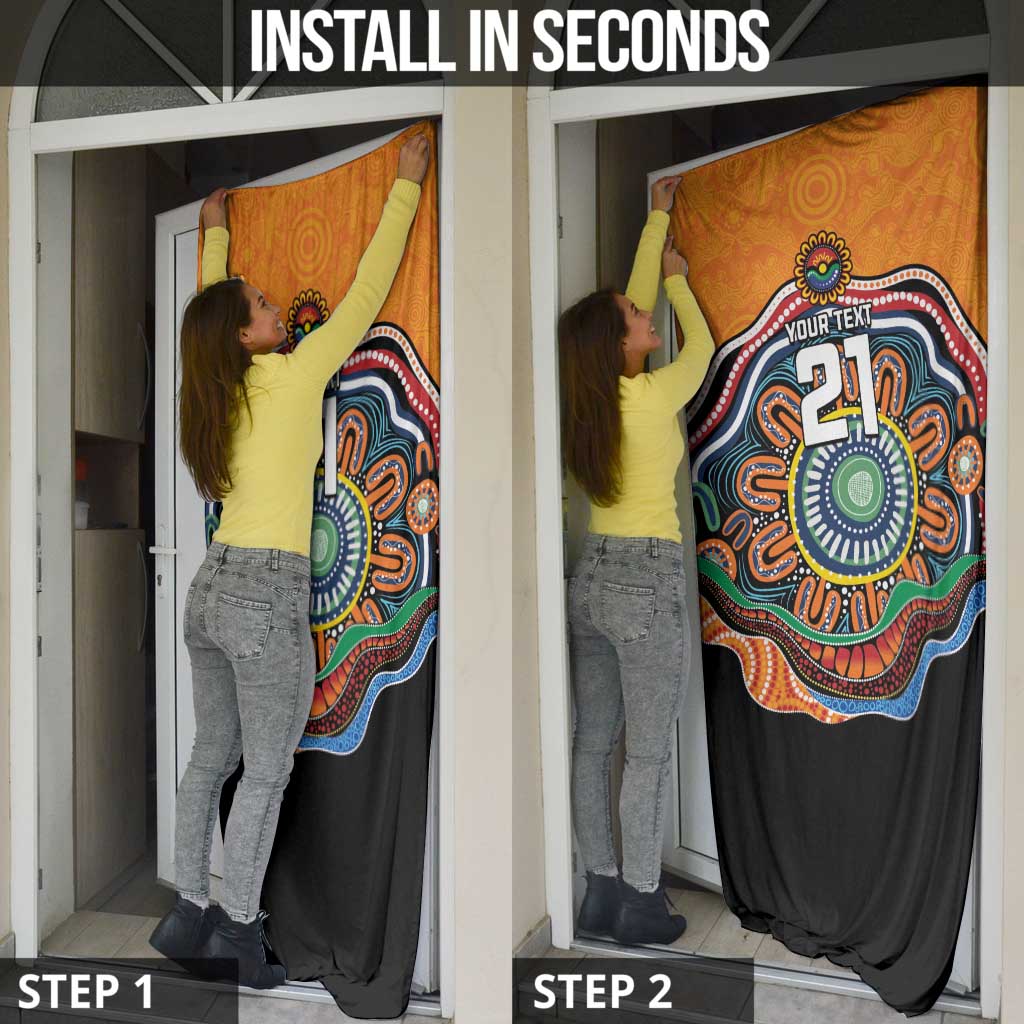 Custom Tigers Honouring First Nations Door Cover NAIDOC 2026 Deadly 50 Years