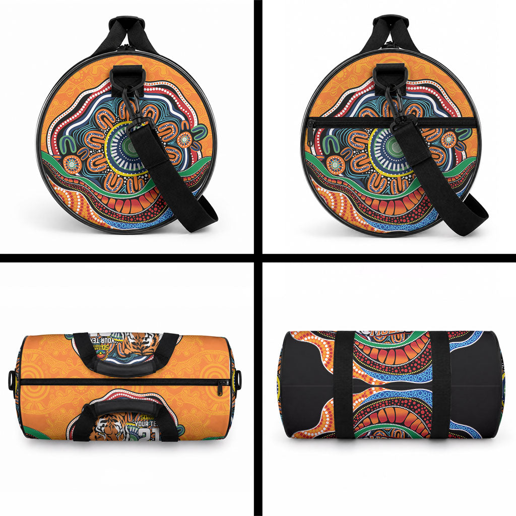 Custom Tigers Honouring First Nations Duffle Bag NAIDOC 2026 Deadly 50 Years