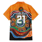 Custom Tigers Honouring First Nations Family Matching Long Sleeve Bodycon Dress and Hawaiian Shirt NAIDOC 2026 Deadly 50 Years