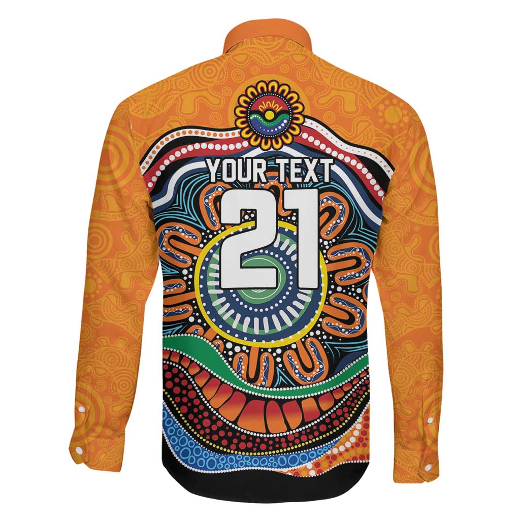 Custom Tigers Honouring First Nations Family Matching Long Sleeve Bodycon Dress and Hawaiian Shirt NAIDOC 2026 Deadly 50 Years