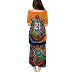 Custom Tigers Honouring First Nations Family Matching Puletasi and Hawaiian Shirt NAIDOC 2026 Deadly 50 Years