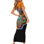 Custom Tigers Honouring First Nations Family Matching Short Sleeve Bodycon Dress and Hawaiian Shirt NAIDOC 2026 Deadly 50 Years