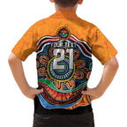 Custom Tigers Honouring First Nations Family Matching Tank Maxi Dress and Hawaiian Shirt NAIDOC 2026 Deadly 50 Years