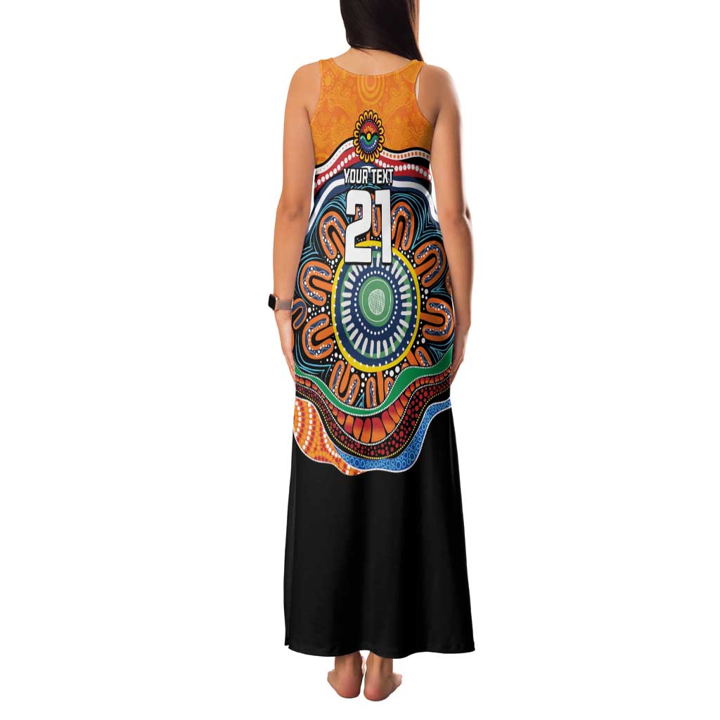 Custom Tigers Honouring First Nations Family Matching Tank Maxi Dress and Hawaiian Shirt NAIDOC 2026 Deadly 50 Years