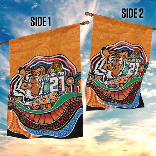 Custom Tigers Honouring First Nations Garden Flag NAIDOC 2026 Deadly 50 Years