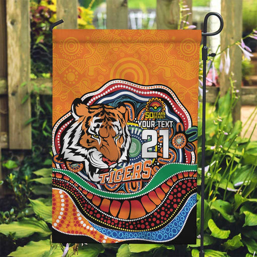 Custom Tigers Honouring First Nations Garden Flag NAIDOC 2026 Deadly 50 Years