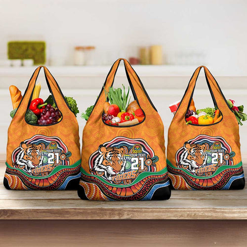 Custom Tigers Honouring First Nations Grocery Bag NAIDOC 2026 Deadly 50 Years