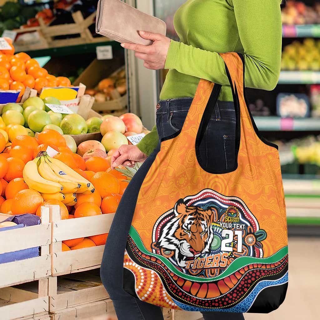 Custom Tigers Honouring First Nations Grocery Bag NAIDOC 2026 Deadly 50 Years