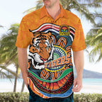 Custom Tigers Honouring First Nations Hawaiian Shirt NAIDOC 2026 Deadly 50 Years