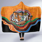 Custom Tigers Honouring First Nations Hooded Blanket NAIDOC 2026 Deadly 50 Years