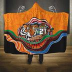 Custom Tigers Honouring First Nations Hooded Blanket NAIDOC 2026 Deadly 50 Years