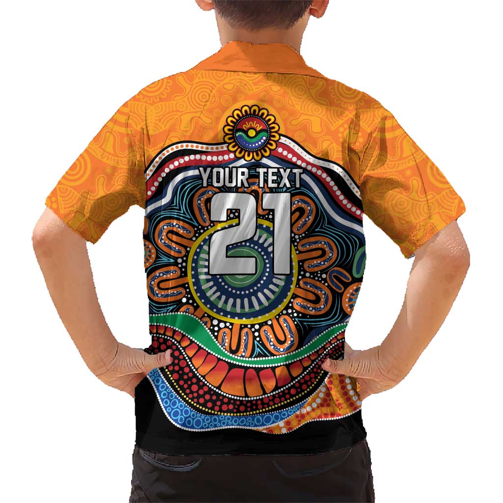 Custom Tigers Honouring First Nations Kid Hawaiian Shirt NAIDOC 2026 Deadly 50 Years